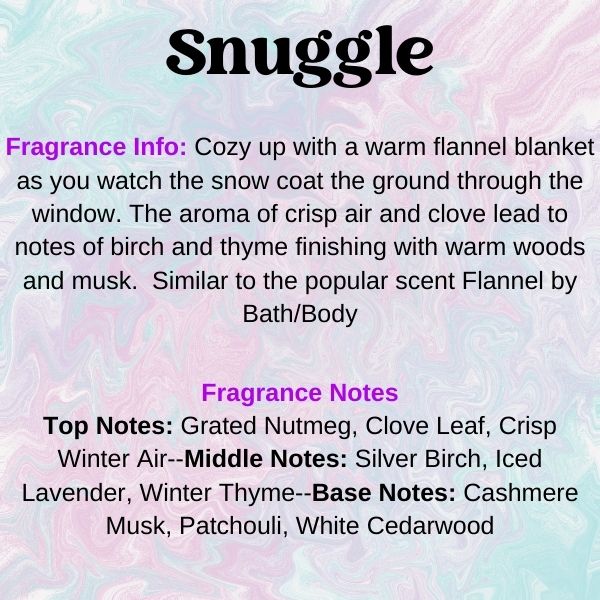 6 Cube Clamshell Shimmer Wax Melts (Choose Scent)