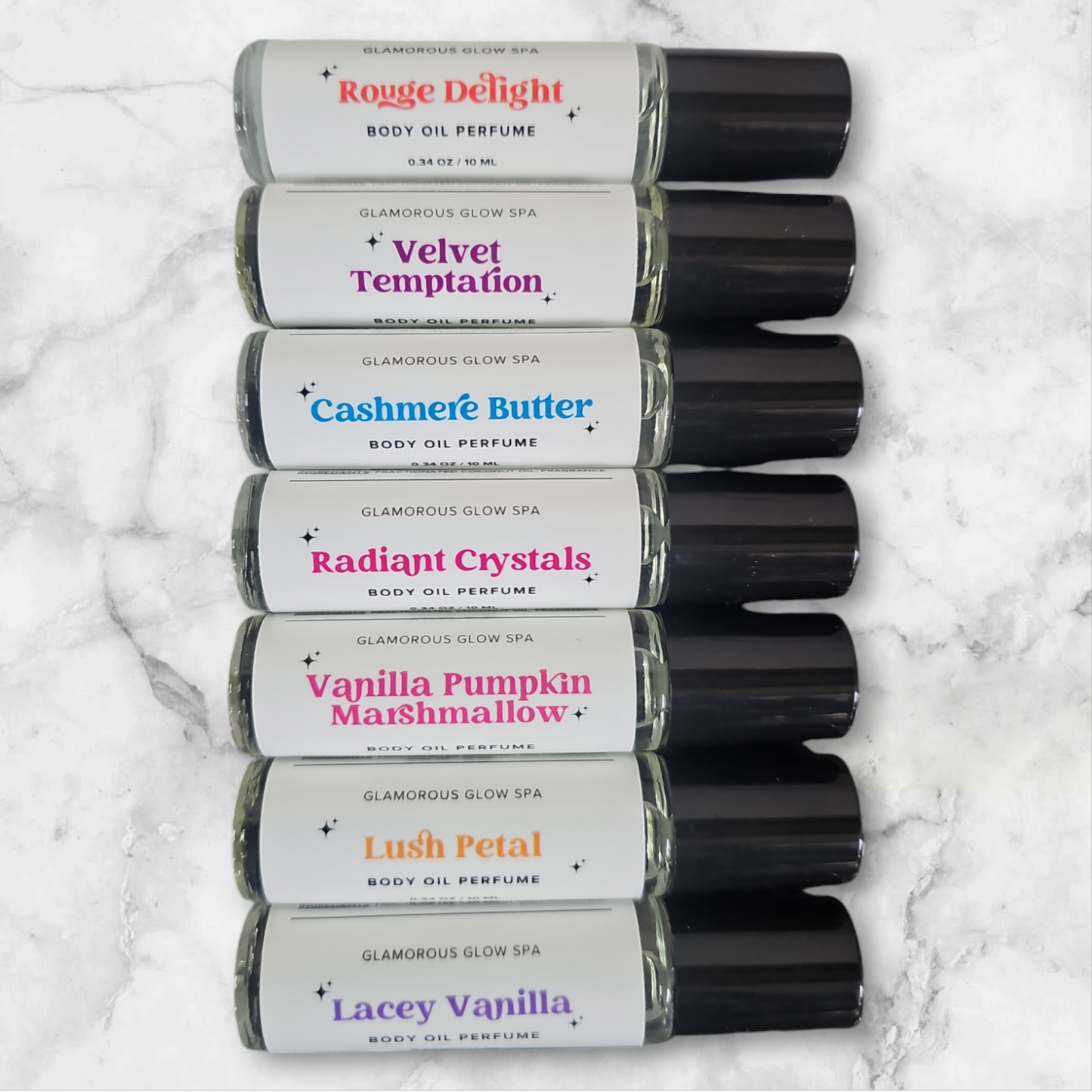 Body Oil Perfumes- Highly Scented