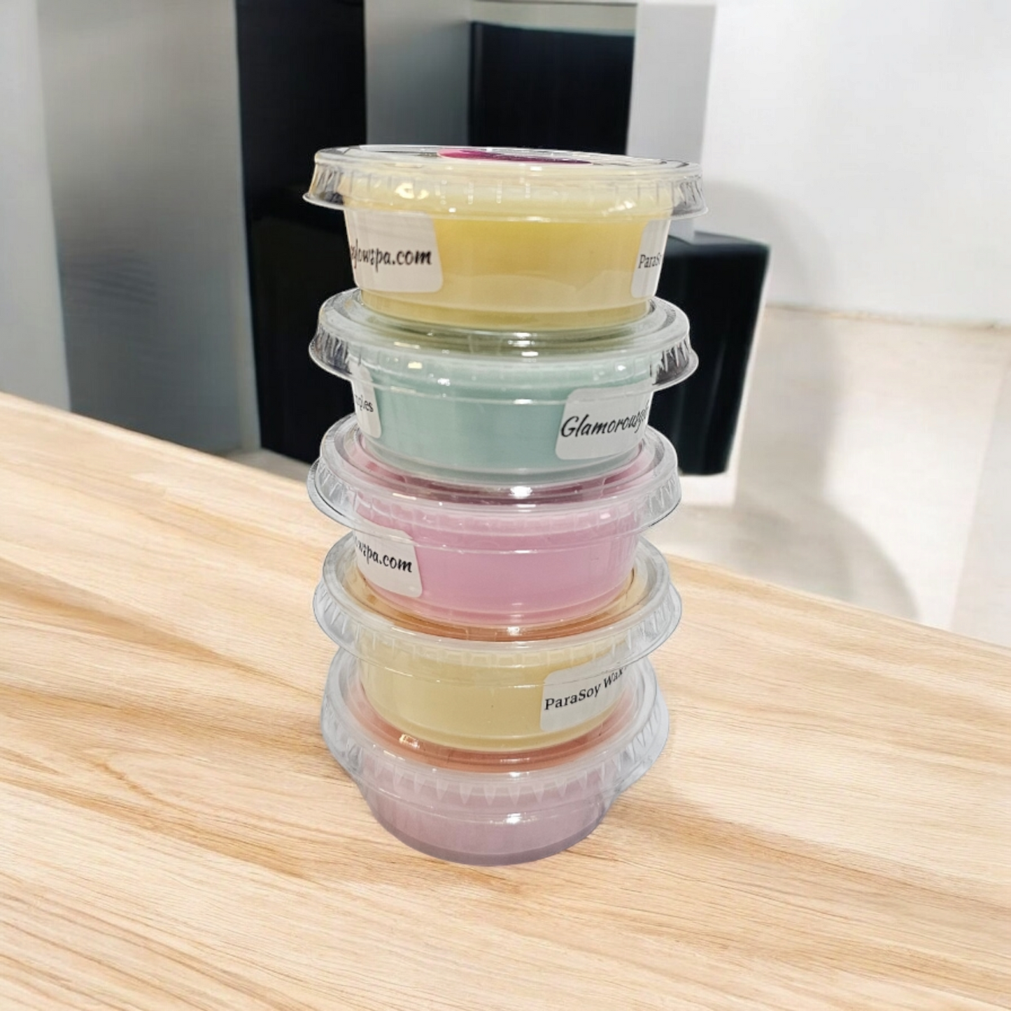 Shimmery Individual Wax Melts Samples- 1.5 oz Portion Cups